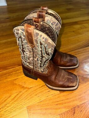 Ariat Girls Koel VentTEK Leopard Boot